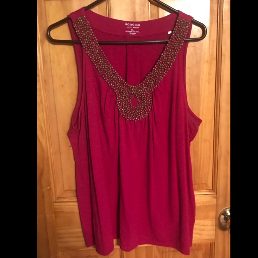 Sonoma XL Pink Tank Top